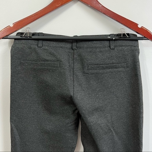 Betabrand Classic skinny stretch pants in dark gray color - Picture 7 of 10
